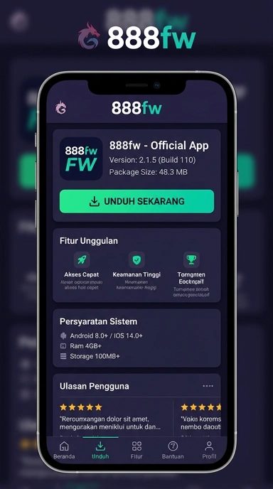 Tampilan halaman APK 888fw
